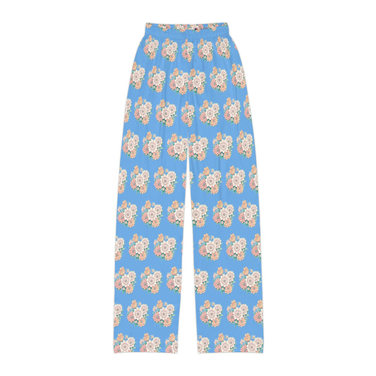 Hail Mary Flower Kids Pajama Pants (AOP)