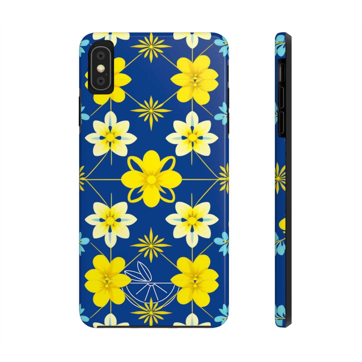 Vintage Yellow Flowers Tough Phone Cases