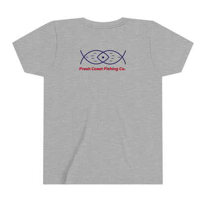 FCF Co. Long Lake Fishing Club Youth Short Sleeve Tee