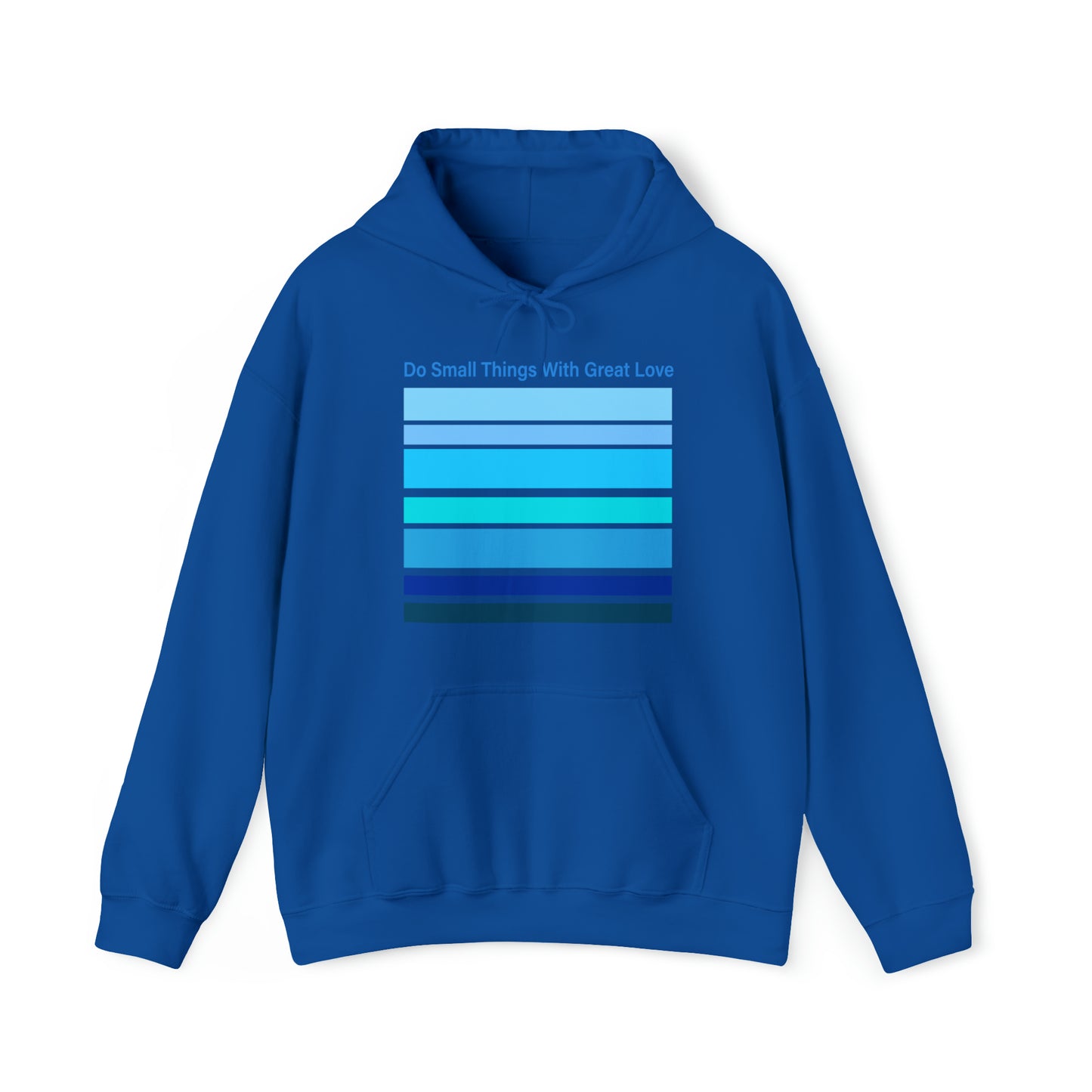 HLC Blue Stripes Unisex Heavy Blend™ Hooded Sweatshirt