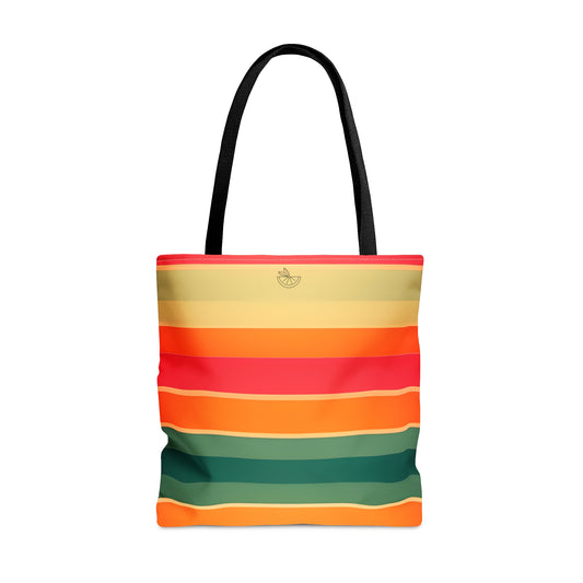 Vintage Stripes Tote Bag (AOP)