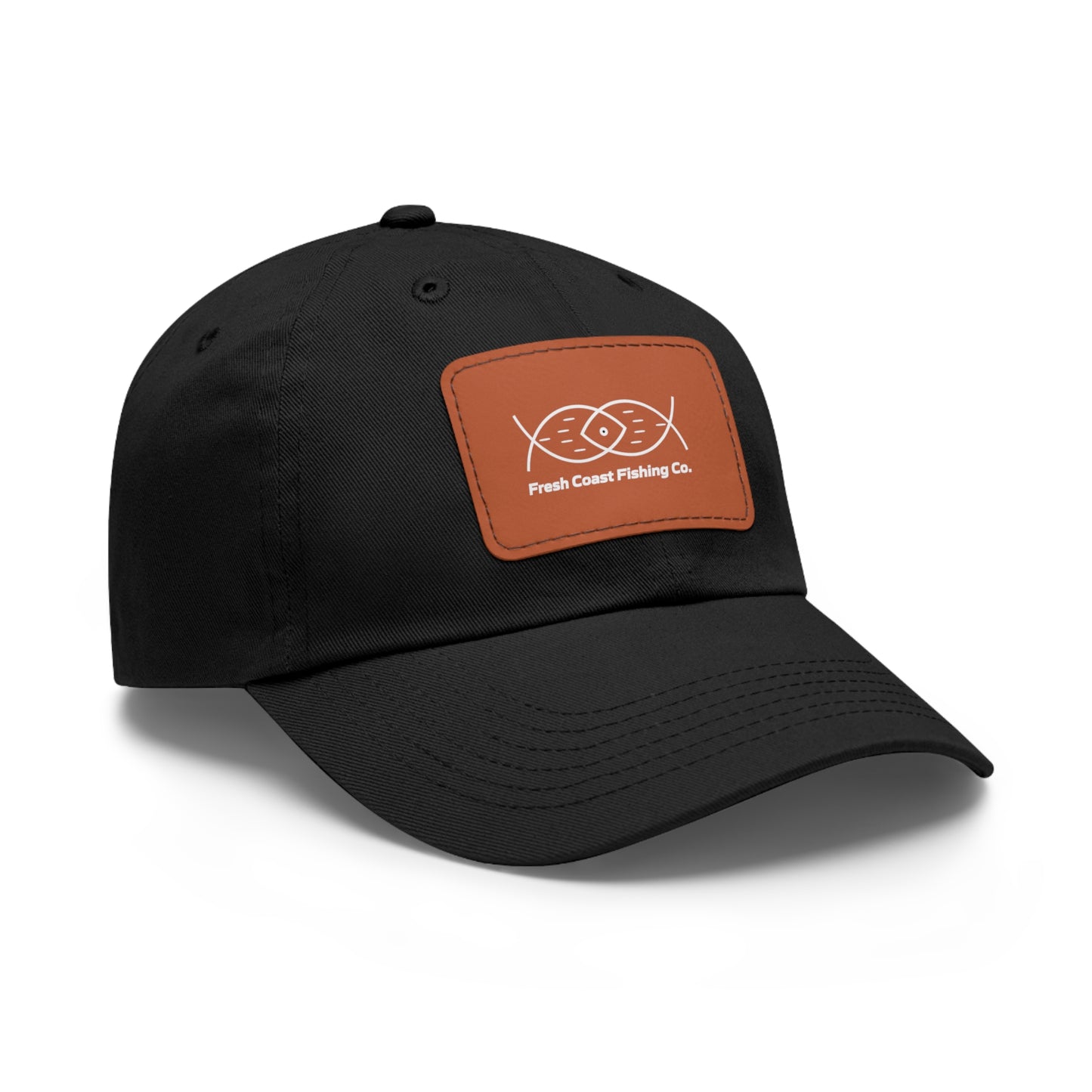 Fresh Coast Fishing Co. Hat with Leather Patch (Rectangle)