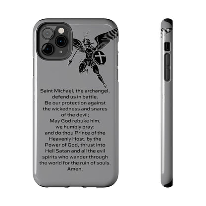 Saint Michael Art Design Tough Phone Cases