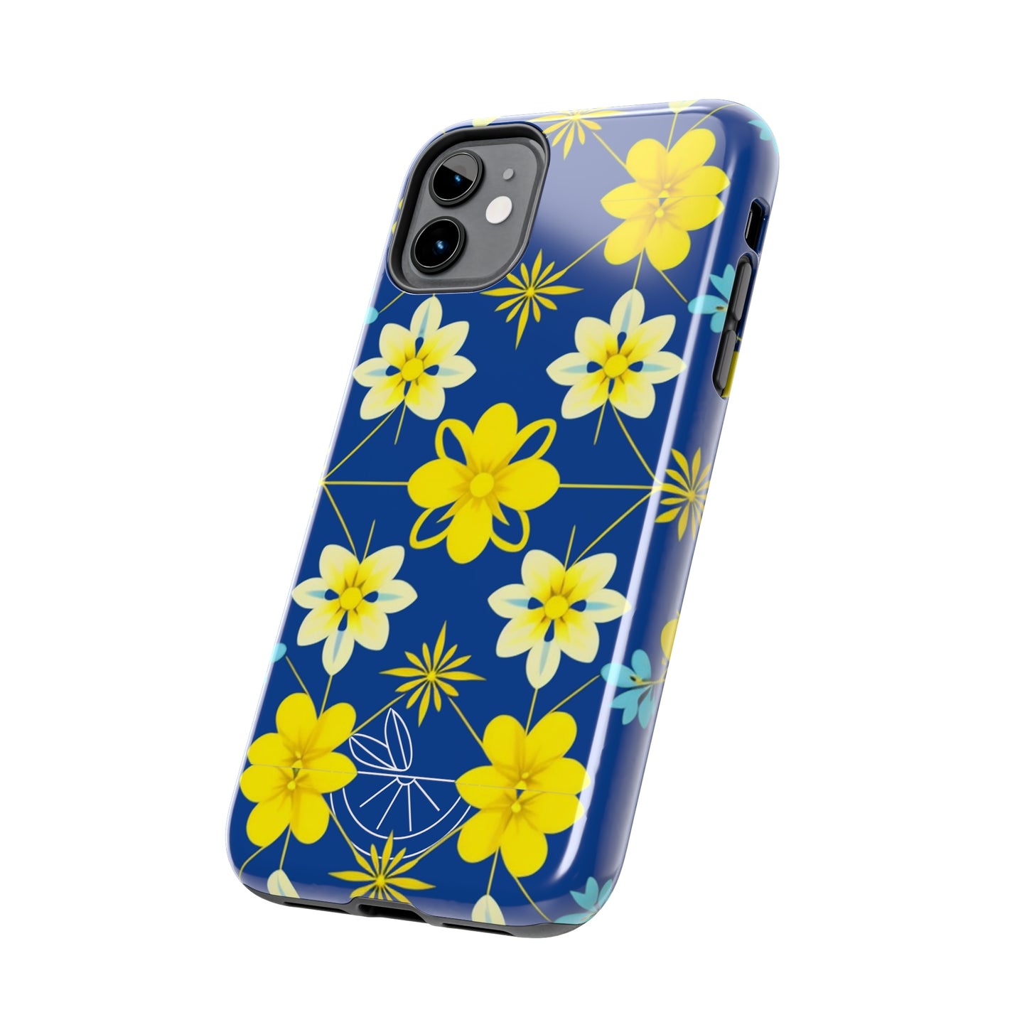 Vintage Yellow Flowers Tough Phone Cases