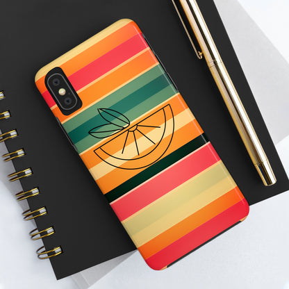 Vintage Stripes Tough Phone Cases