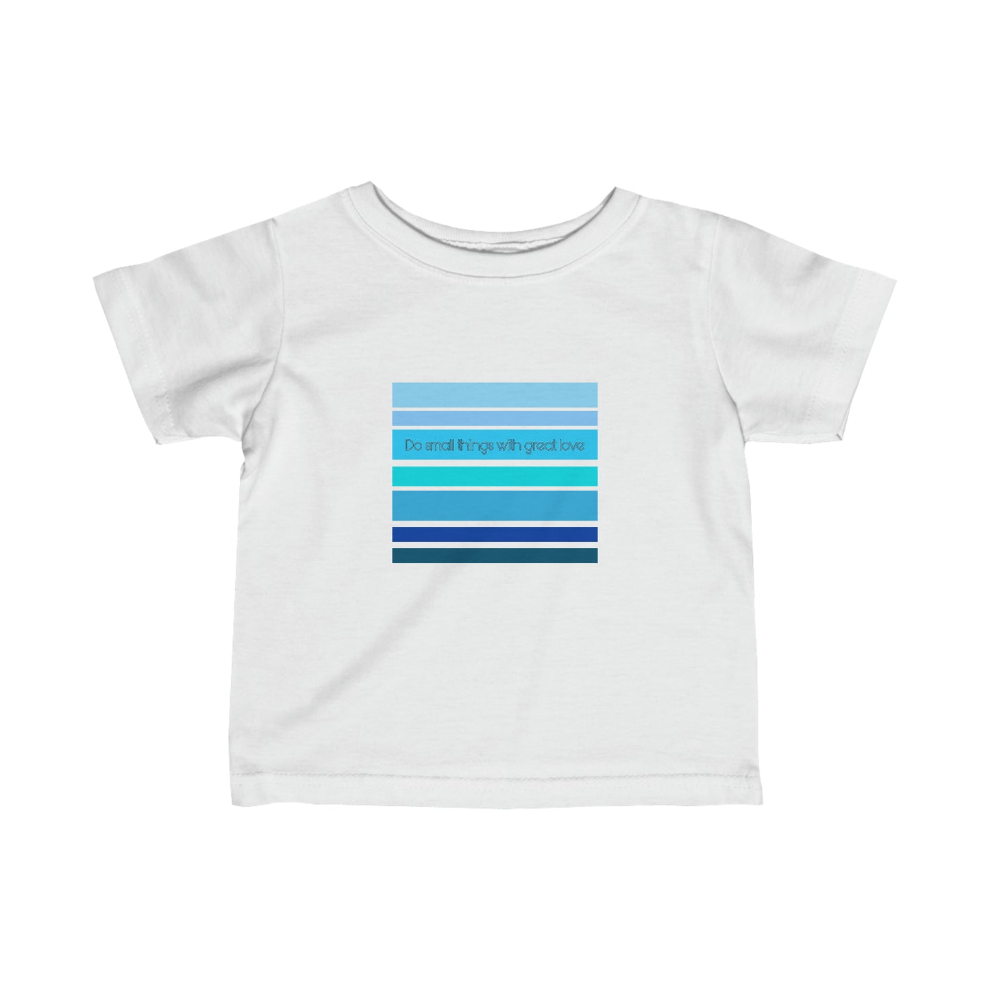 HLC  Blue Stripes Infant Fine Jersey Tee