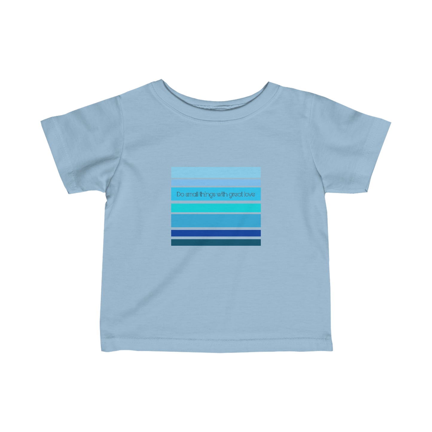 HLC  Blue Stripes Infant Fine Jersey Tee