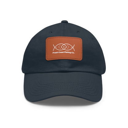 Fresh Coast Fishing Co. Hat with Leather Patch (Rectangle)