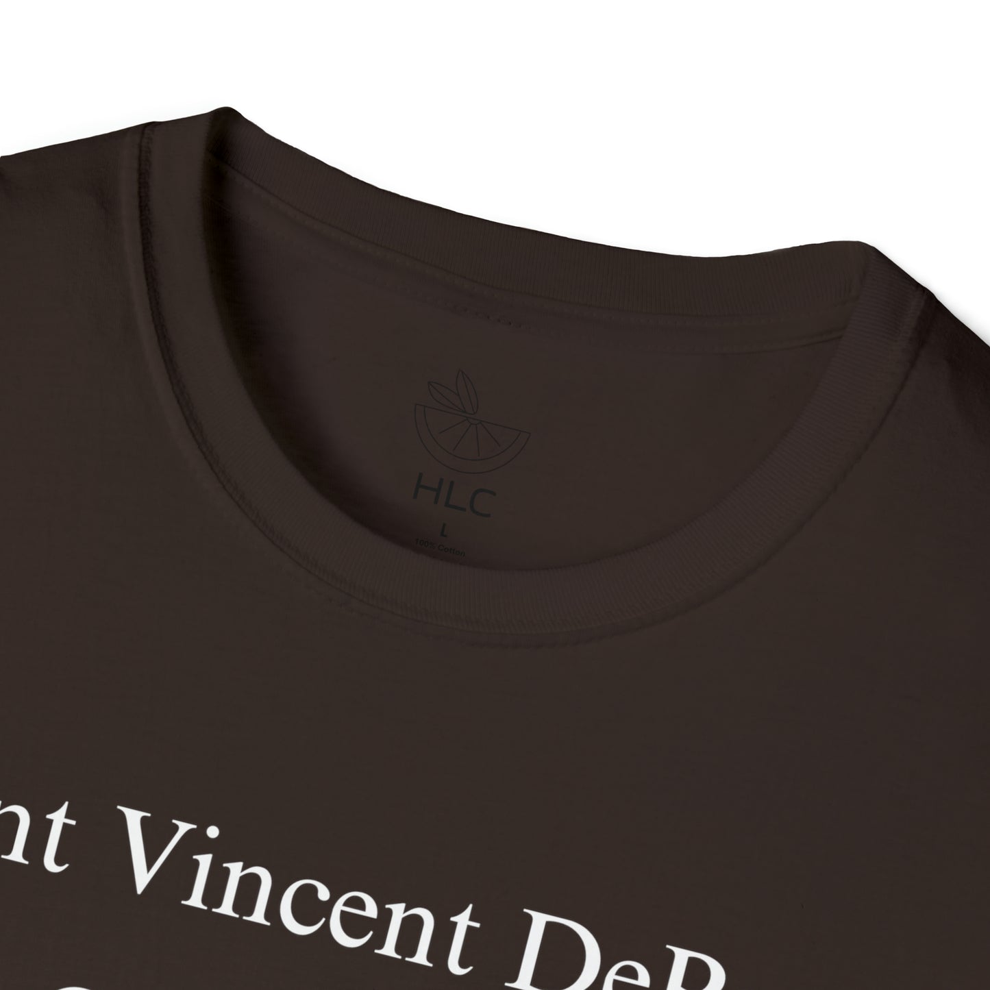 Saint Vincent DePaul Pray for Us Unisex Softstyle T-Shirt