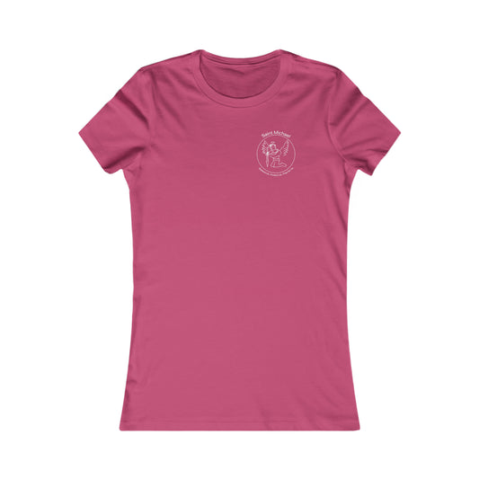 Archangel Saint Michael Women's Favorite Tee