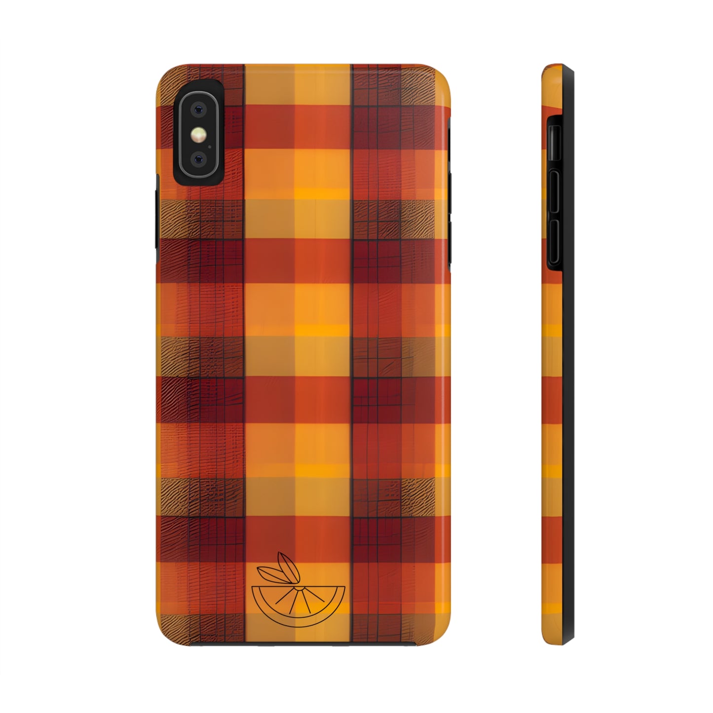 Vintage Fall Plaid HLC Tough Phone Cases