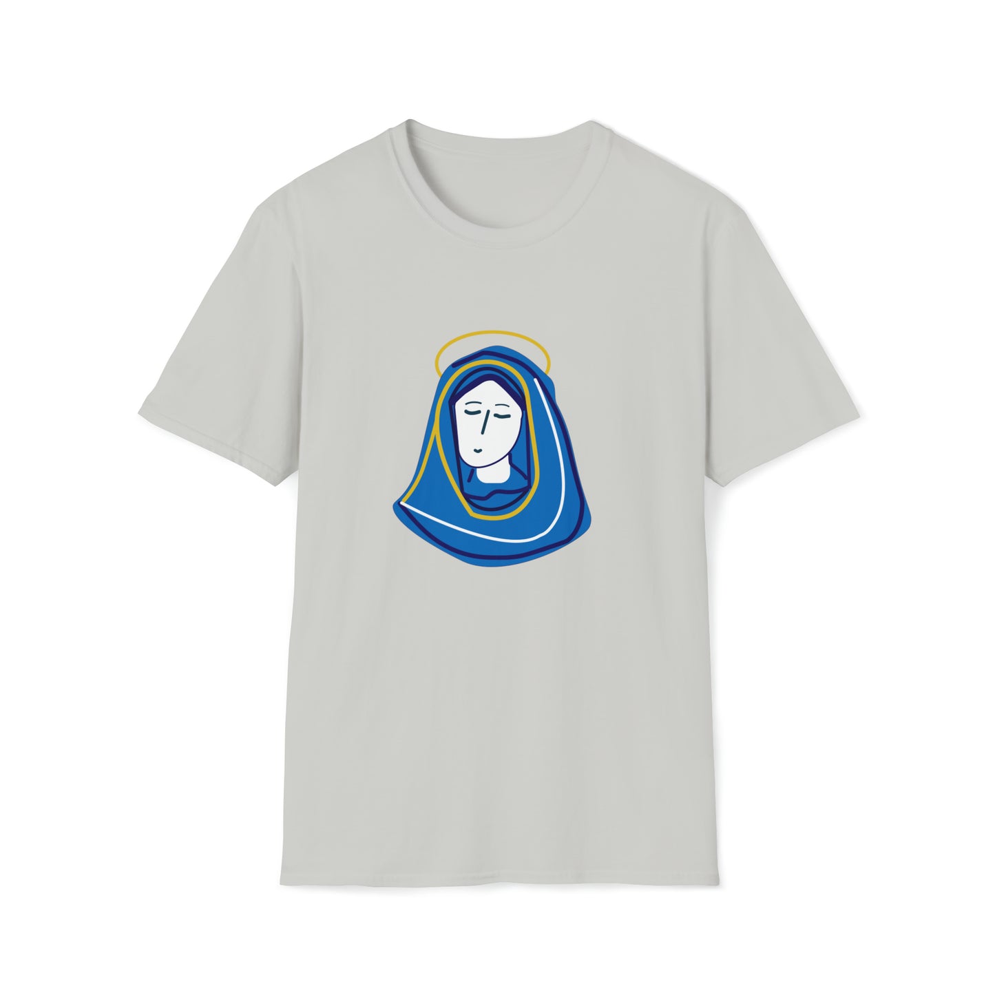 Hail Mary w/prayer Unisex Softstyle T-Shirt