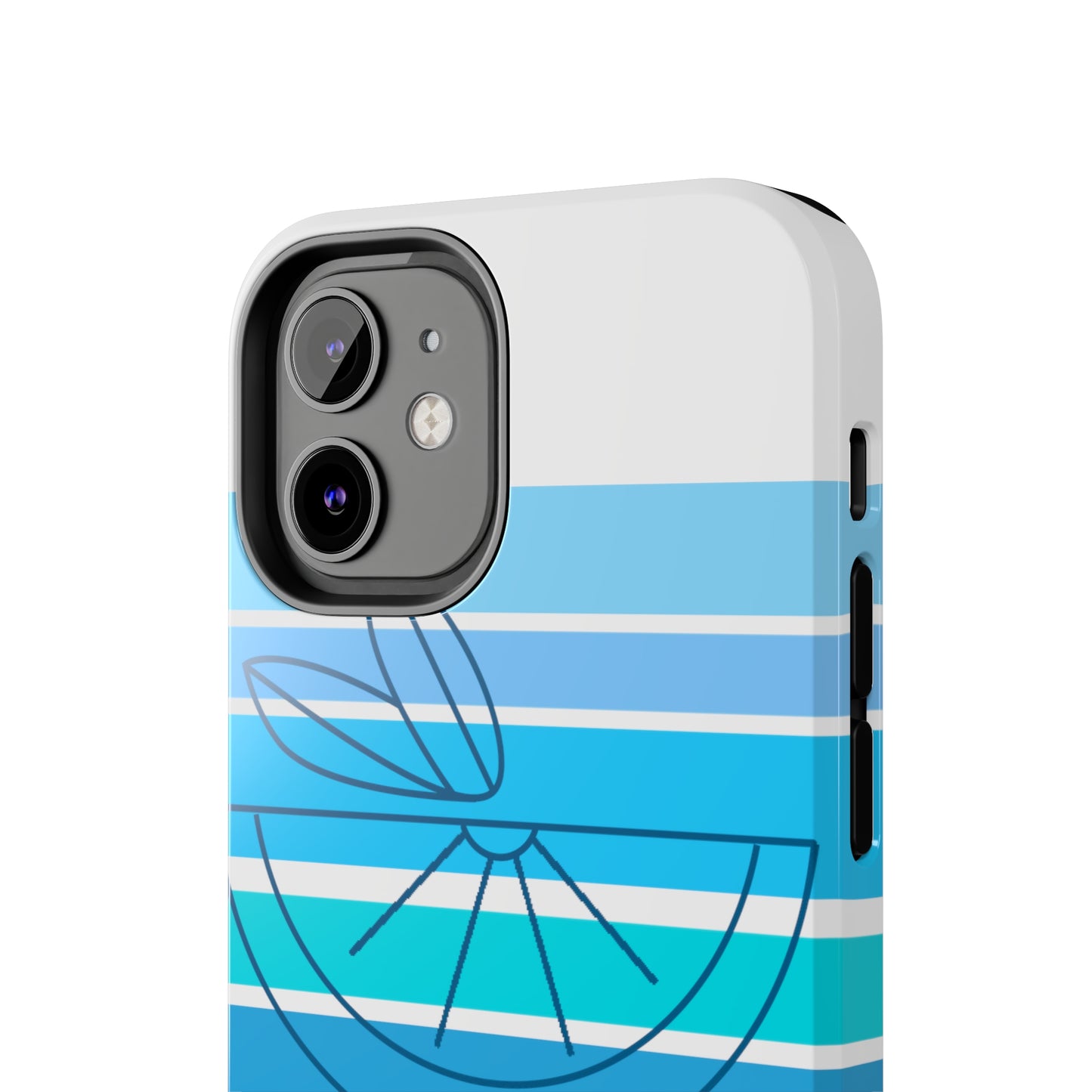 HLC Blue Stripes Tough Phone Cases