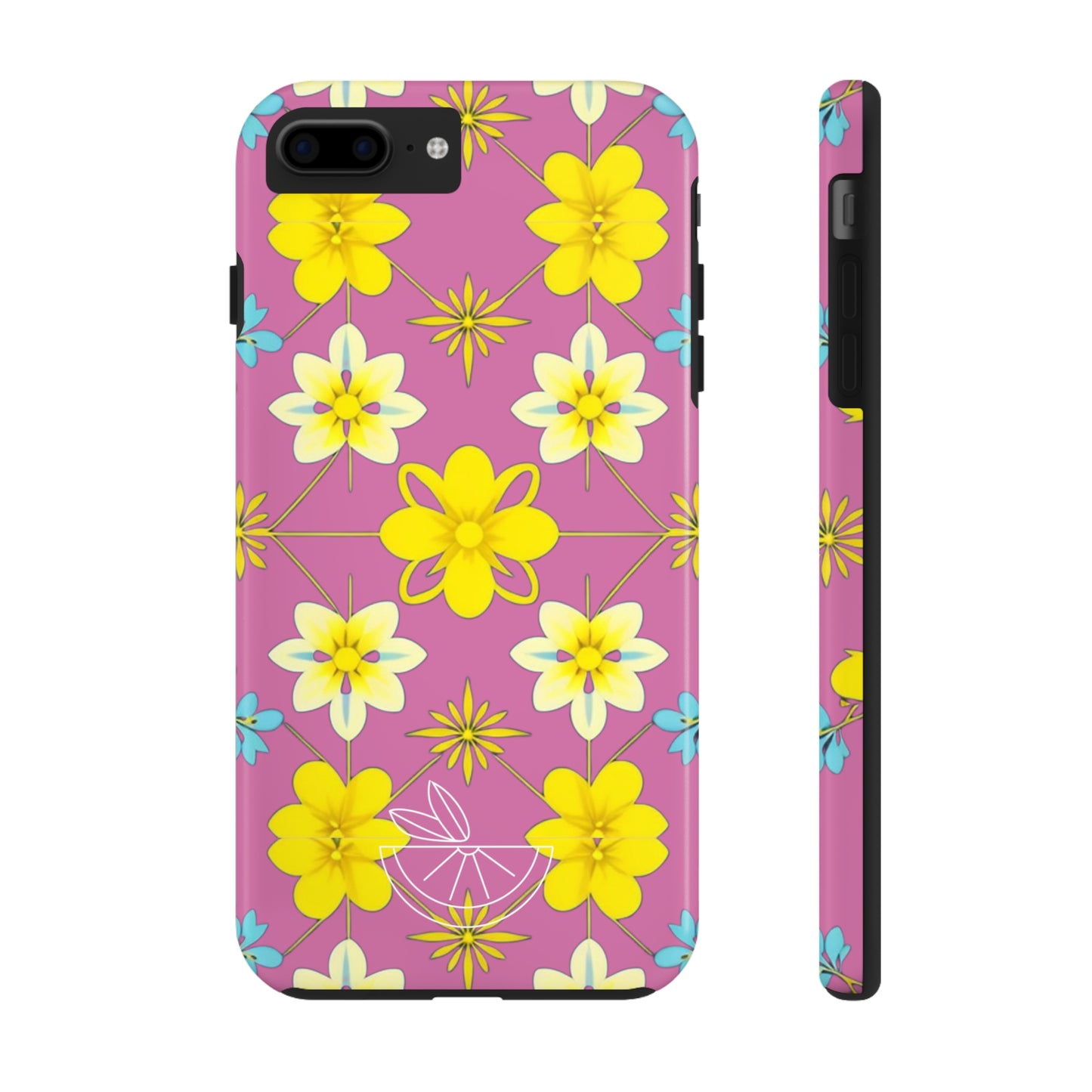 Vintage Yellow Flowers Tough Phone Cases