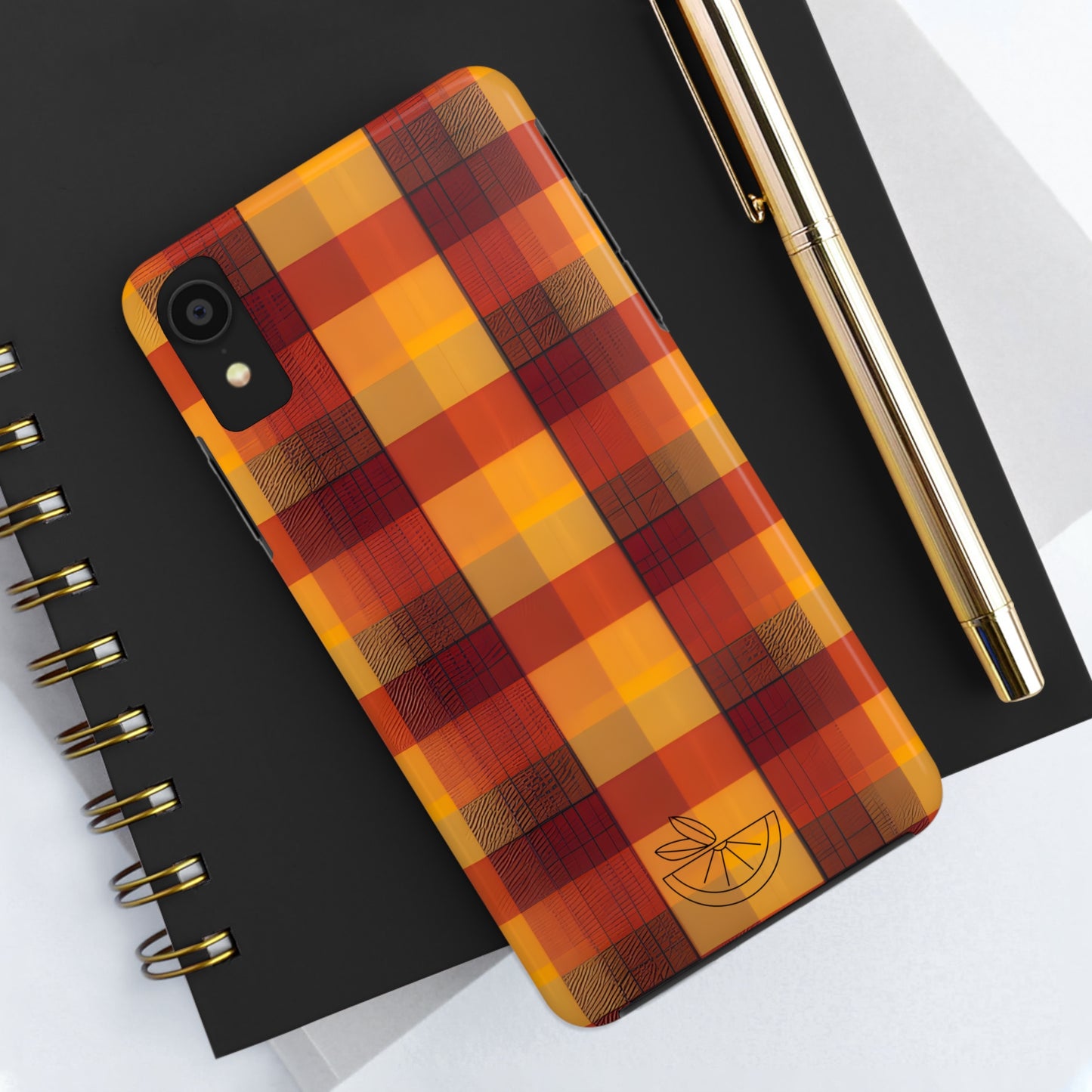 Vintage Fall Plaid HLC Tough Phone Cases