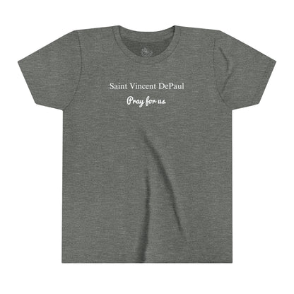 Saint Vincent de Paul  Youth Short Sleeve Tee