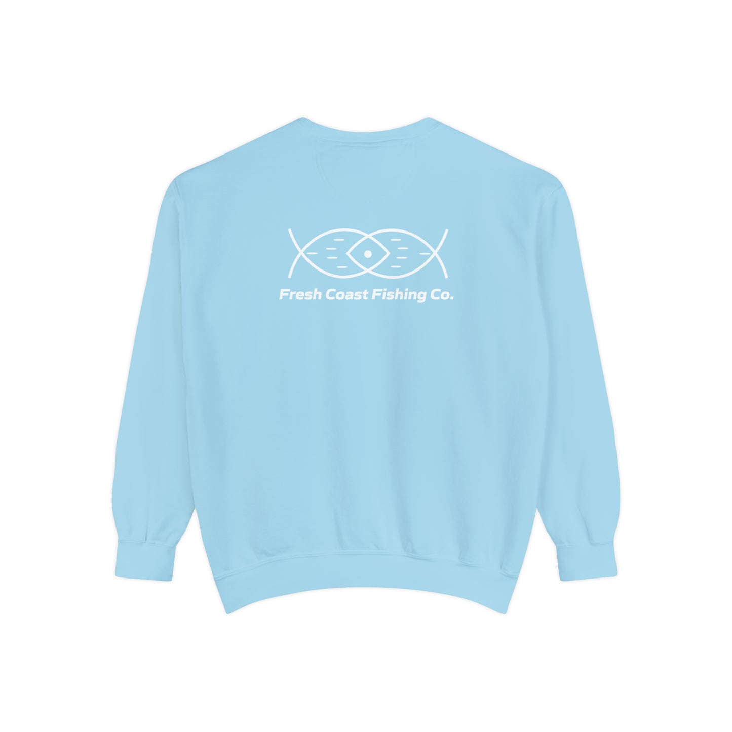 FCF Co. Hamlin Lake Fishing Club Unisex Garment-Dyed Sweatshirt