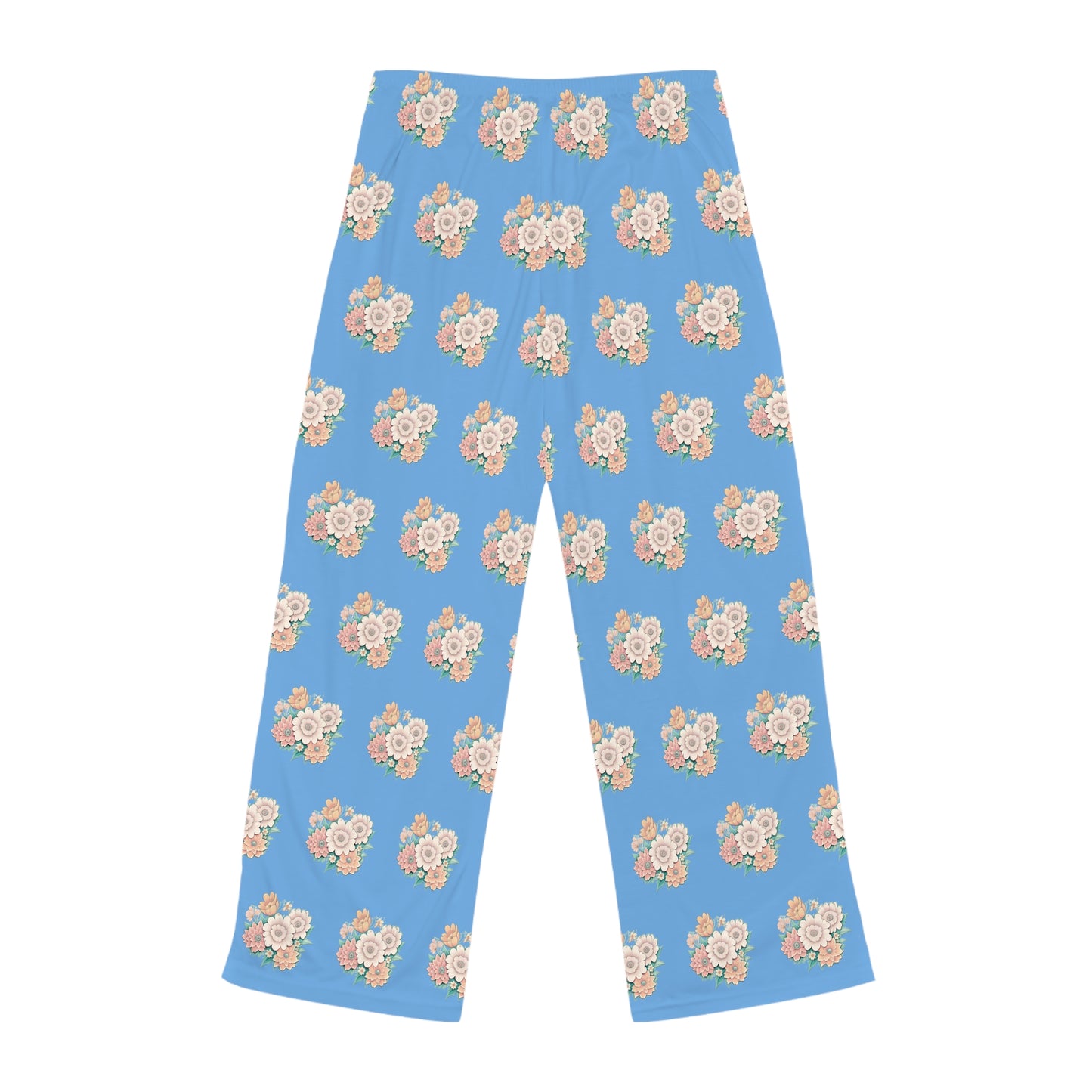 Hail Mary Flower Women's Pajama Pants (AOP)