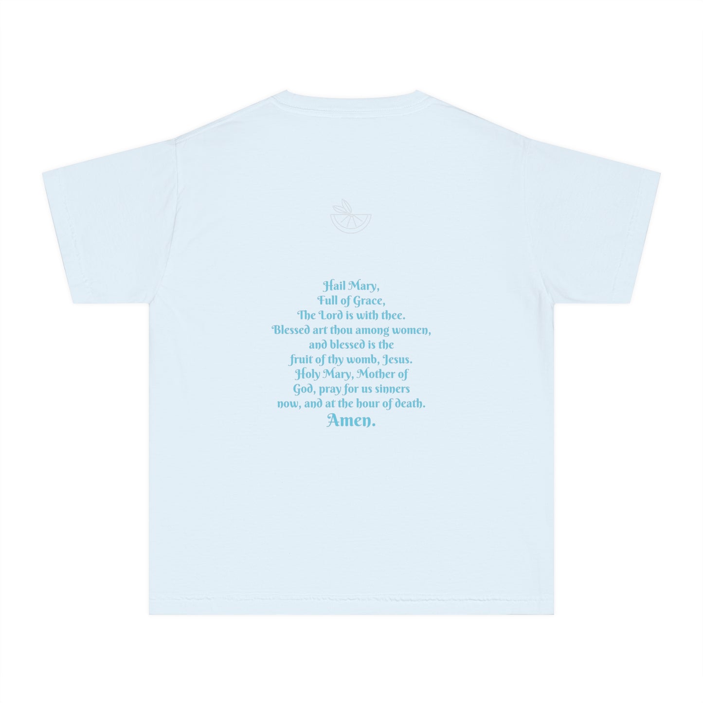 Hail Mary FoG w/prayer Youth Midweight Tee