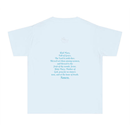 Hail Mary FoG w/prayer Youth Midweight Tee