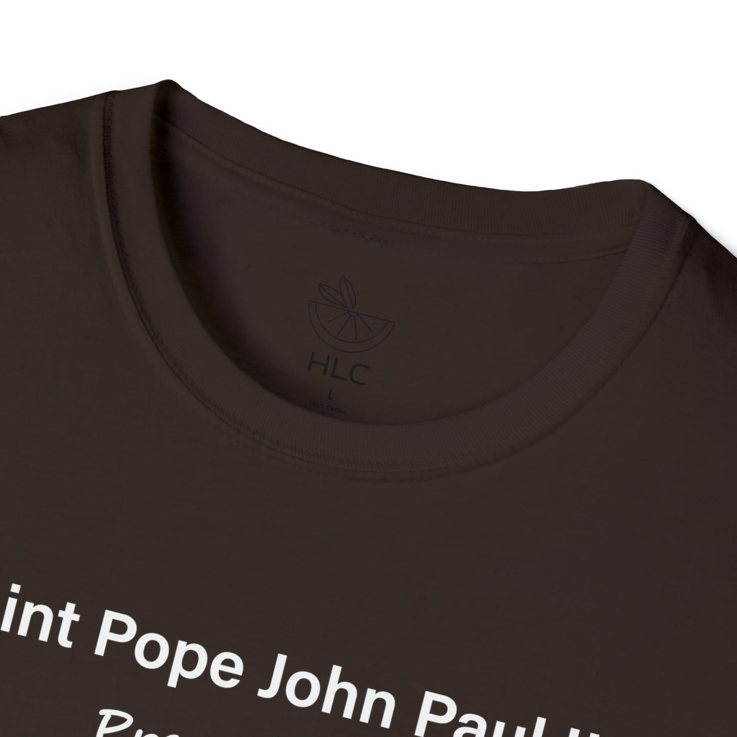 Saint Pope John Paul II Pray for Us Unisex Softstyle T-Shirt