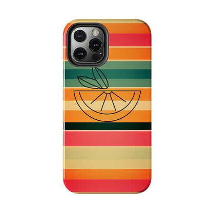 Vintage Stripes Tough Phone Cases