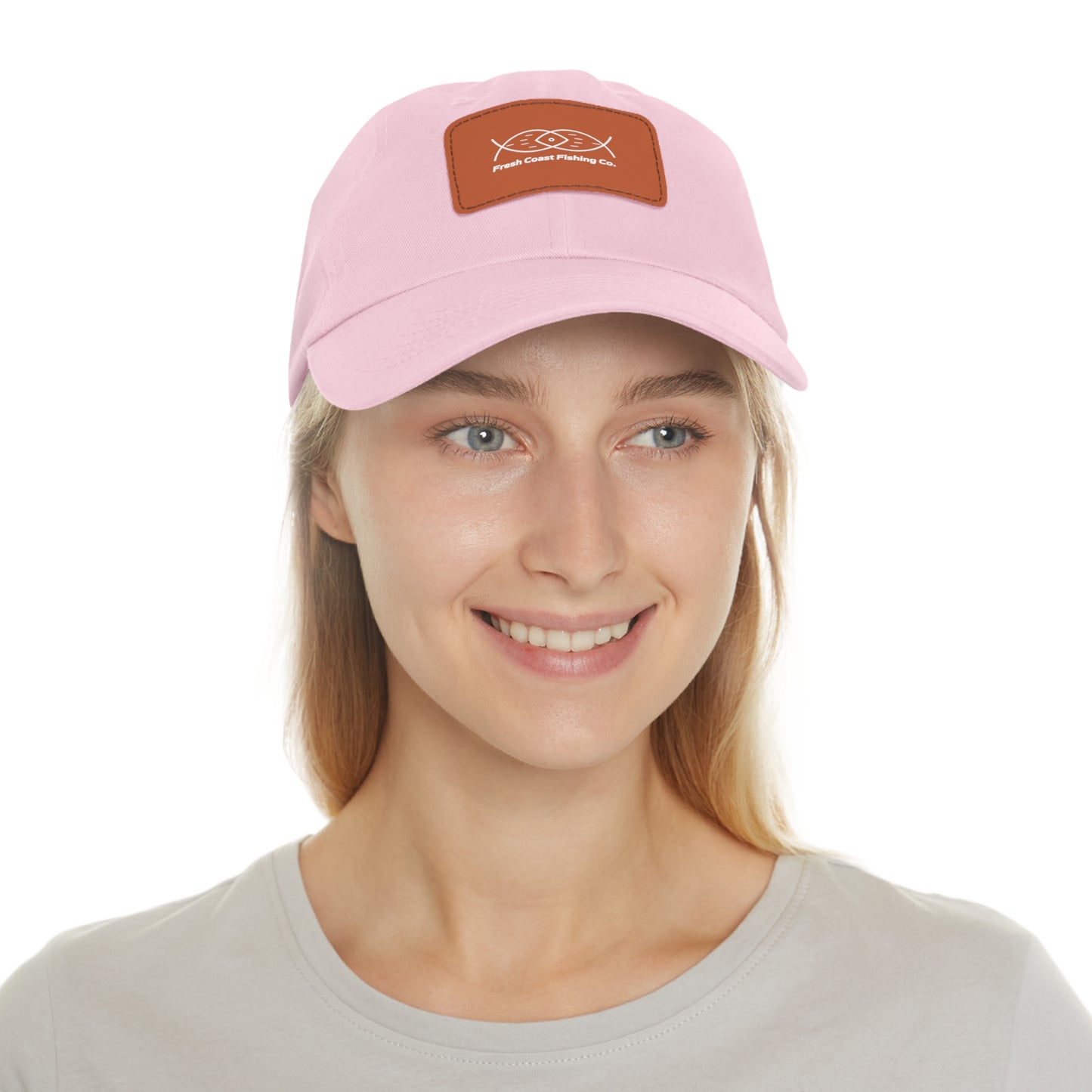 Fresh Coast Fishing Co. Hat with Leather Patch (Rectangle)