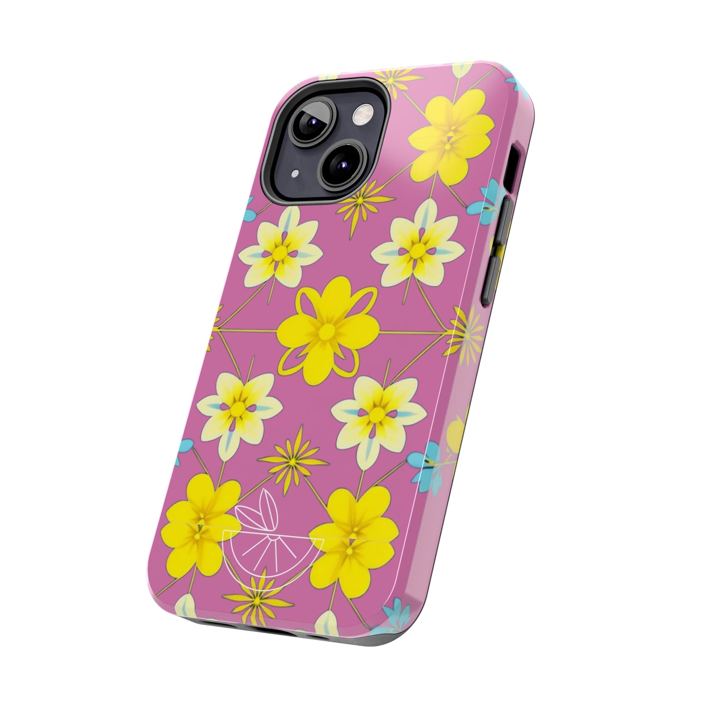 Vintage Yellow Flowers Tough Phone Cases