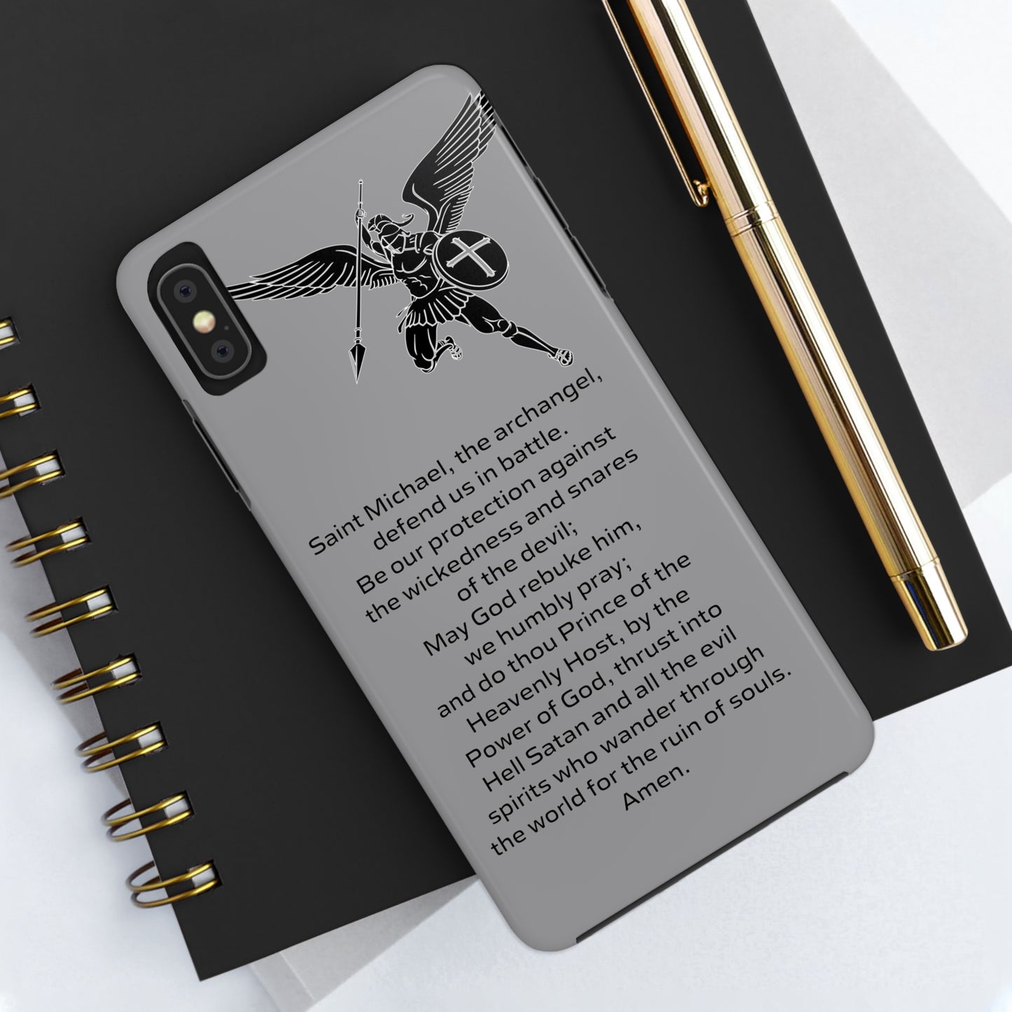 Saint Michael Art Design Tough Phone Cases