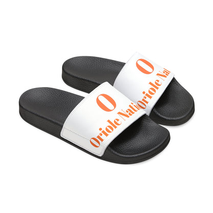 Orioles Fan Youth PU Slide Sandals