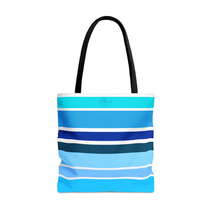 HLC Blue Stripes Tote Bag (AOP)