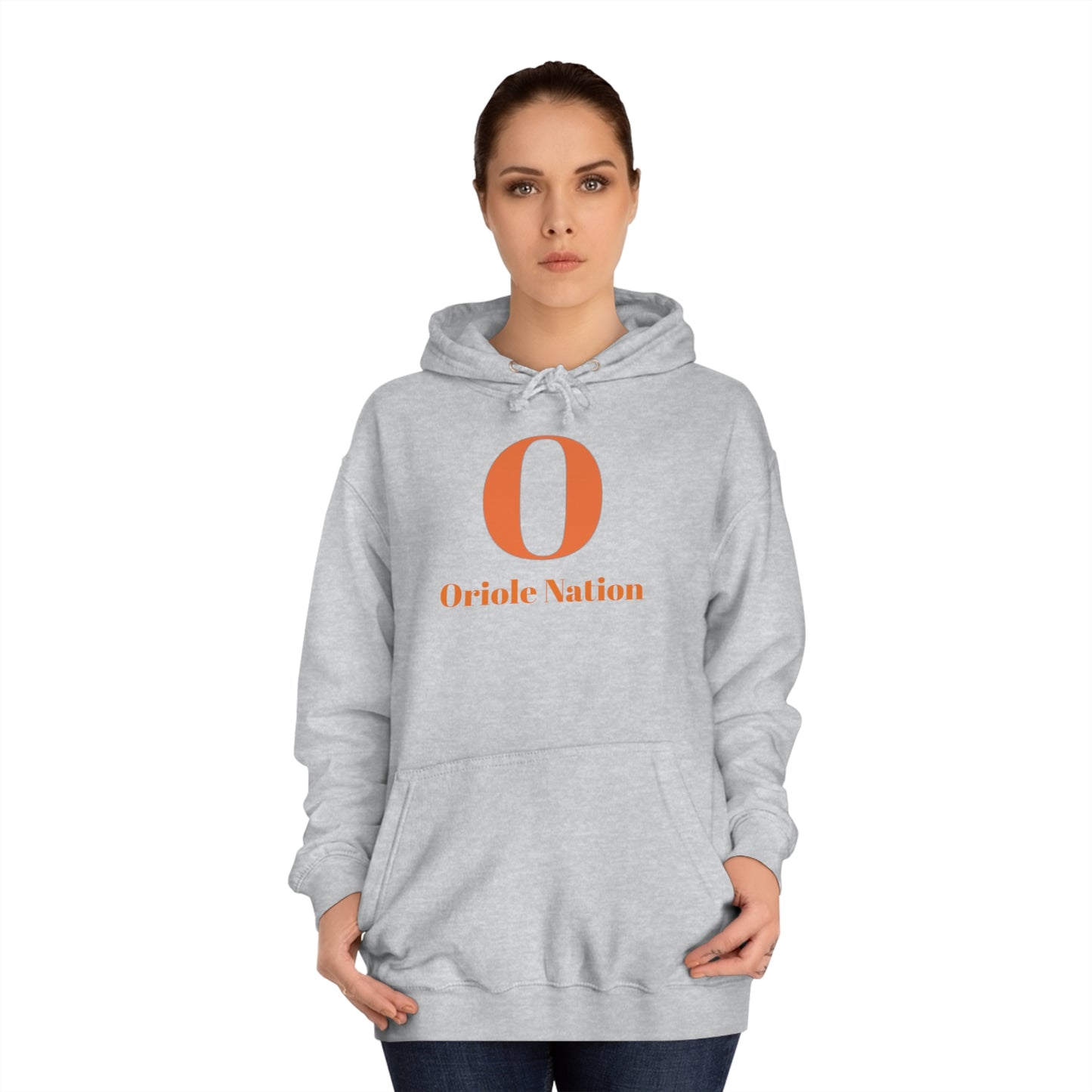 Orioles Fan Club Oriole Nation Unisex College Hoodie