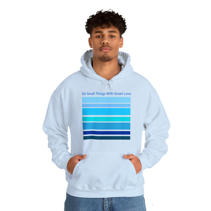 HLC Blue Stripes Unisex Heavy Blend™ Hooded Sweatshirt