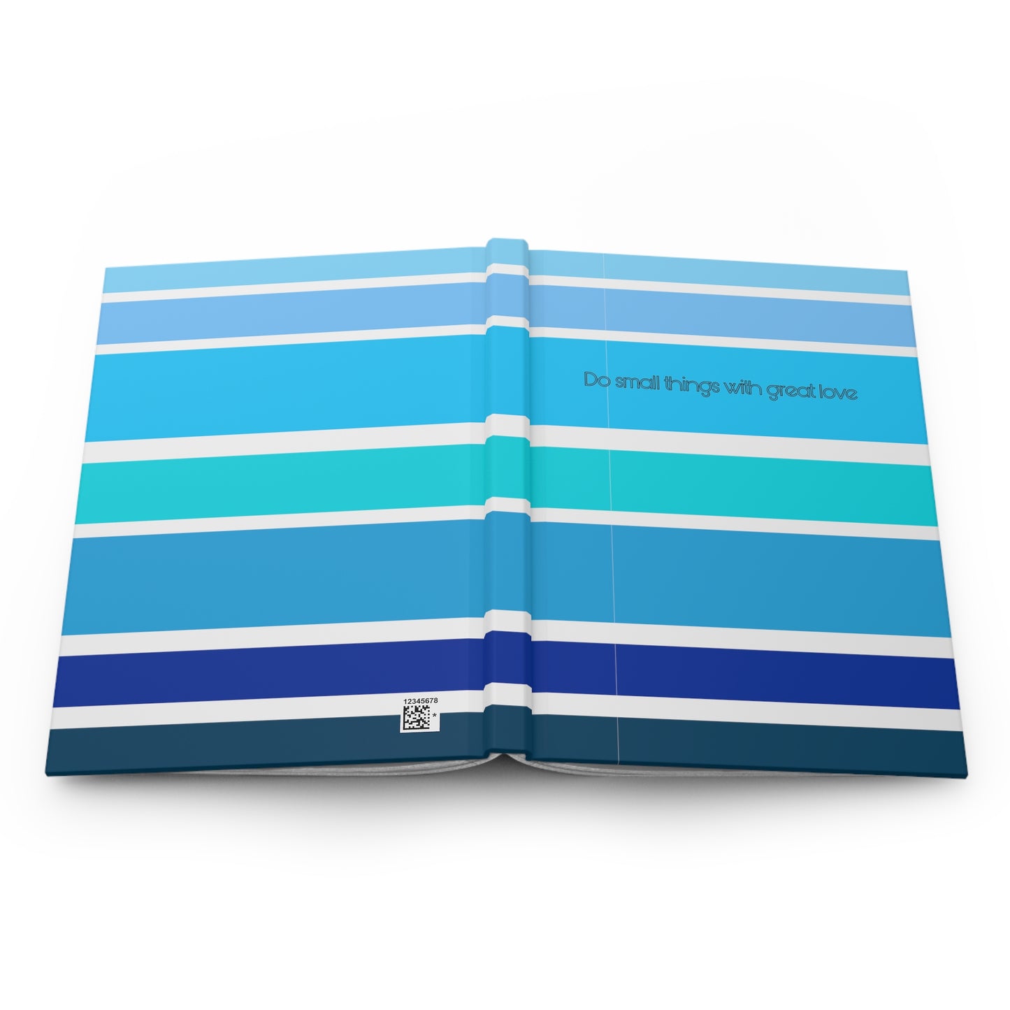 HLC Blue Stripes Hardcover Journal Matte