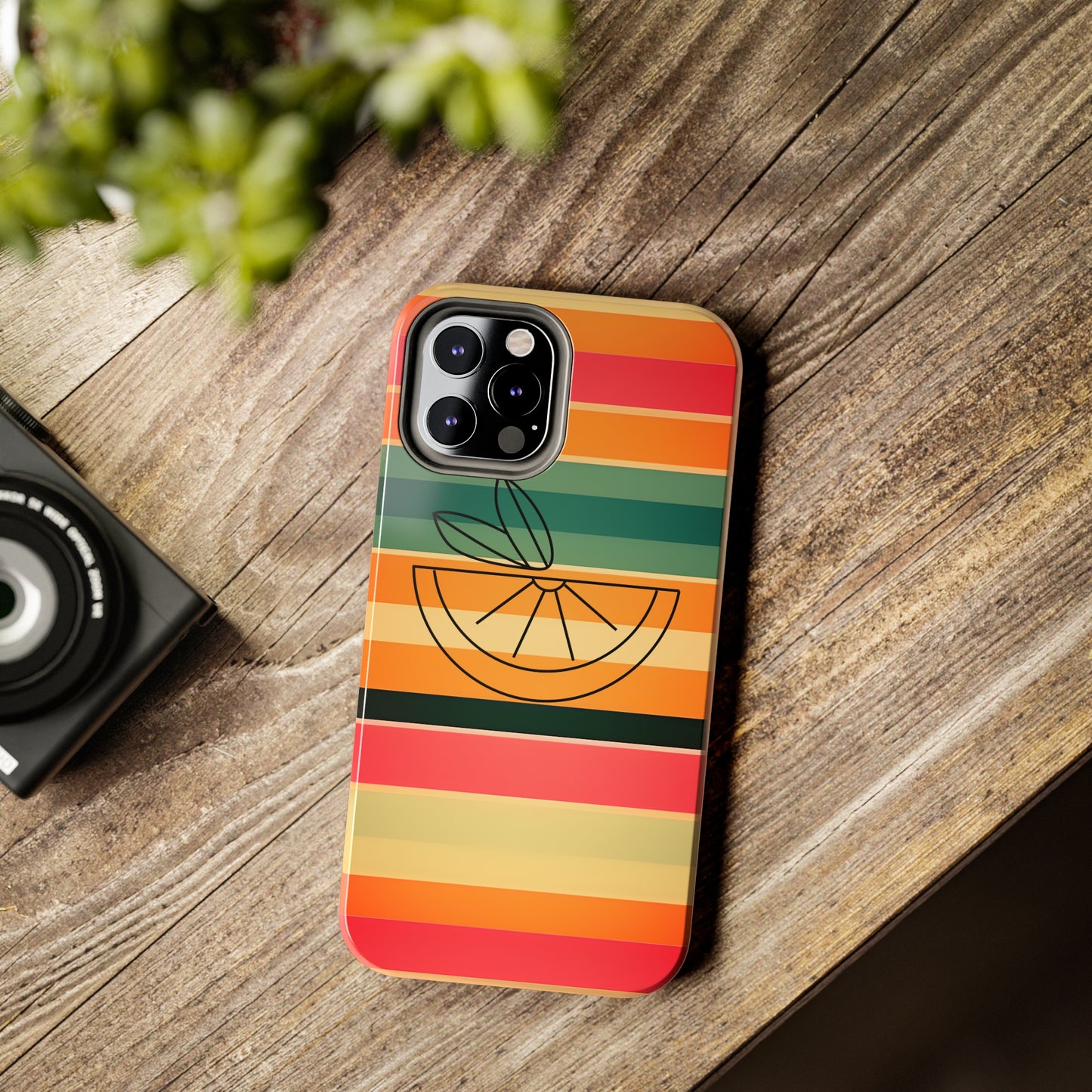 Vintage Stripes Tough Phone Cases