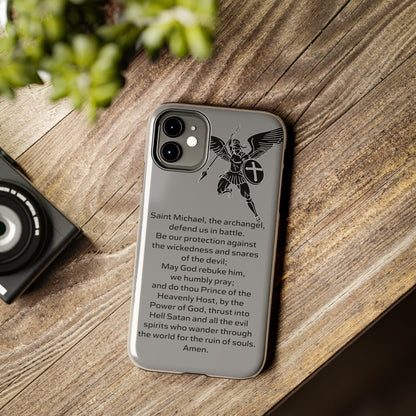 Saint Michael Art Design Tough Phone Cases