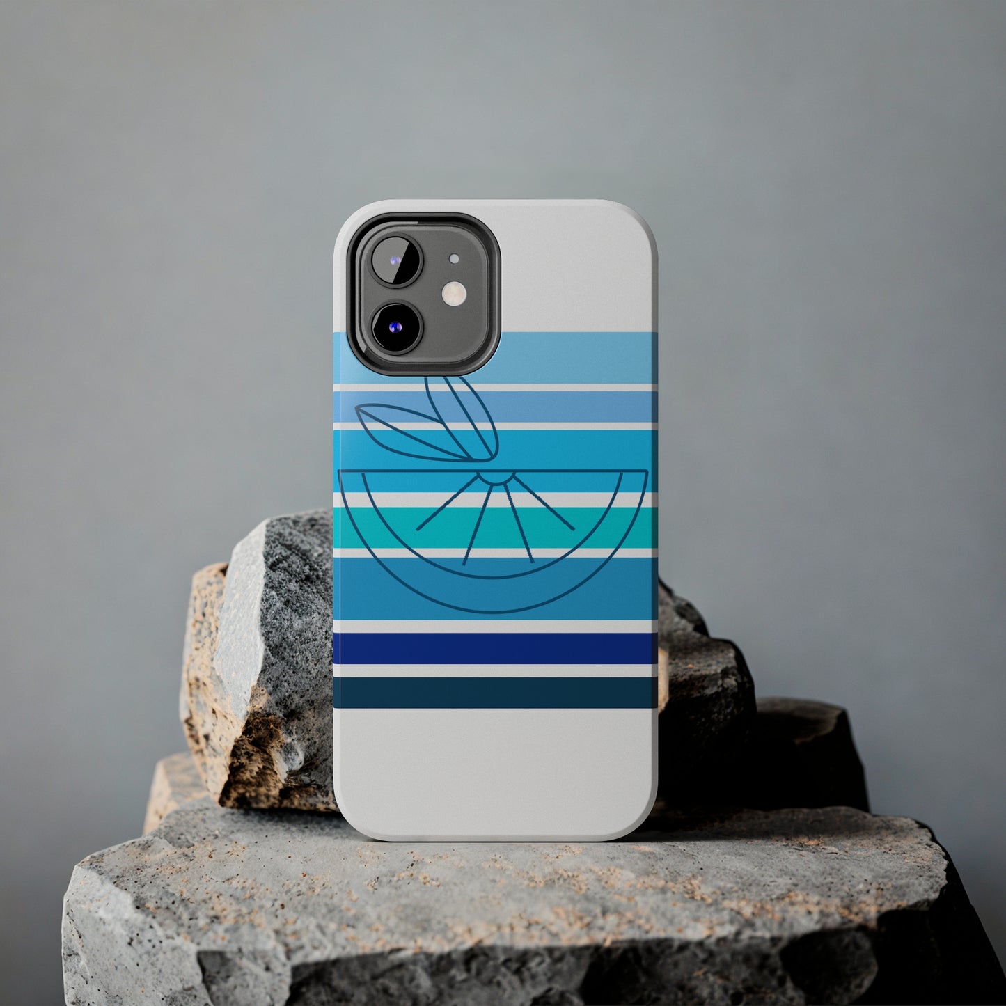 HLC Blue Stripes Tough Phone Cases