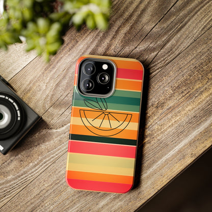 Vintage Stripes Tough Phone Cases