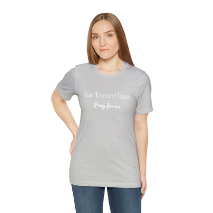 Saint Therese of Lisieux Unisex Jersey Short Sleeve Tee