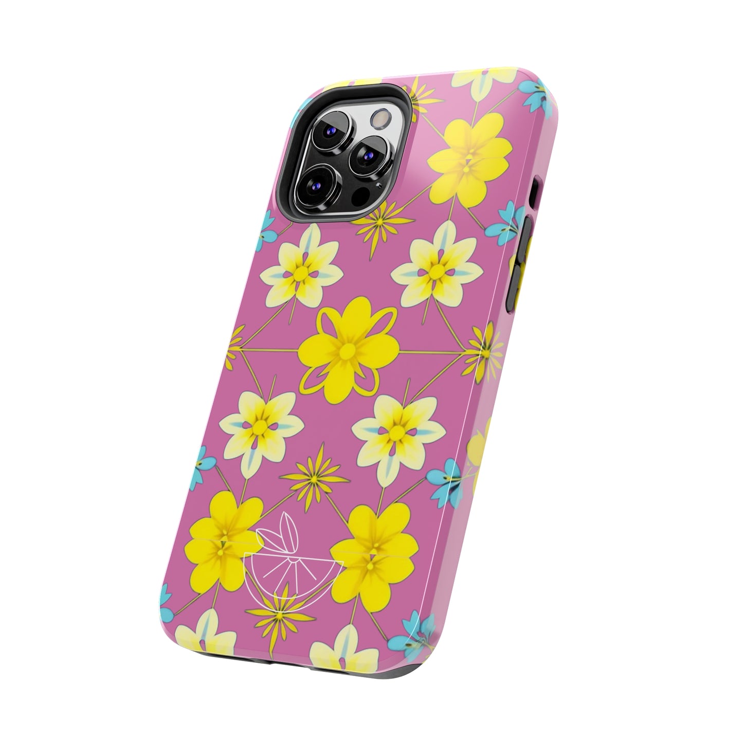 Vintage Yellow Flowers Tough Phone Cases