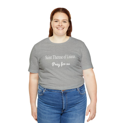 Saint Therese of Lisieux Unisex Jersey Short Sleeve Tee