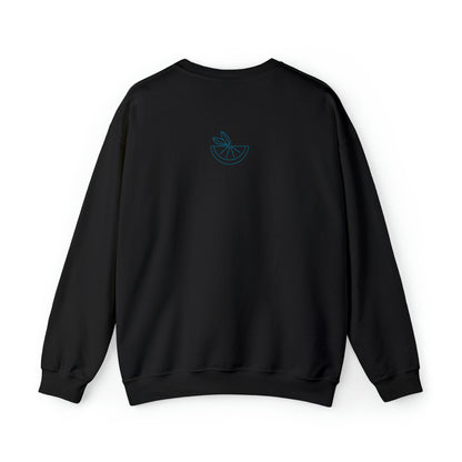 HLC Hamlin Lake Map Unisex Heavy Blend™ Crewneck Sweatshirt