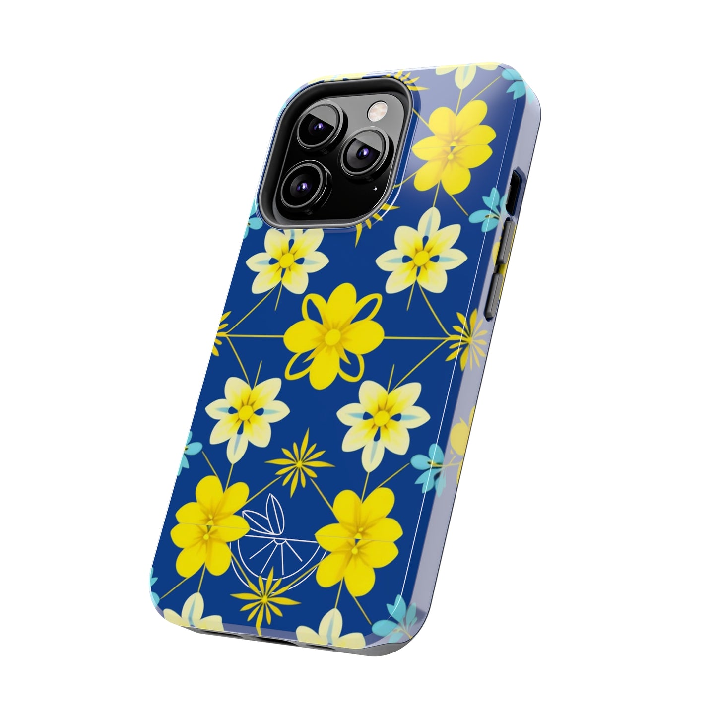 Vintage Yellow Flowers Tough Phone Cases