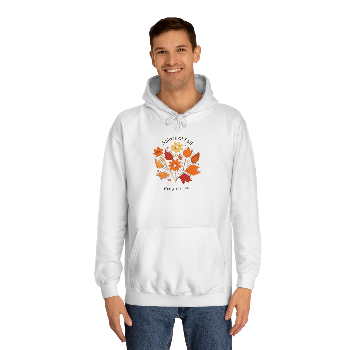 Saints of Fall  Unisex College Hoodie