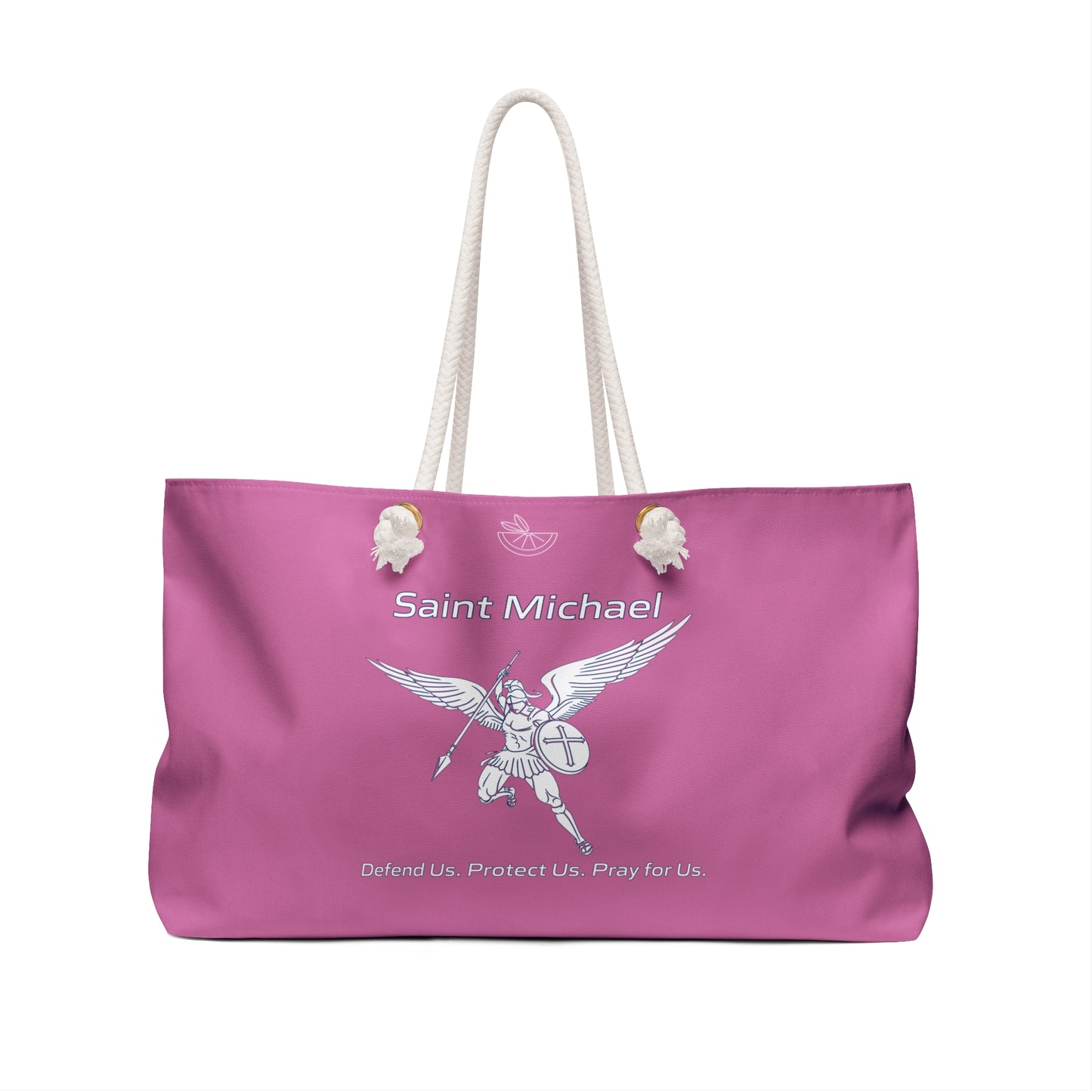 Archangel Saint Michael Art Pattern Weekender Bag