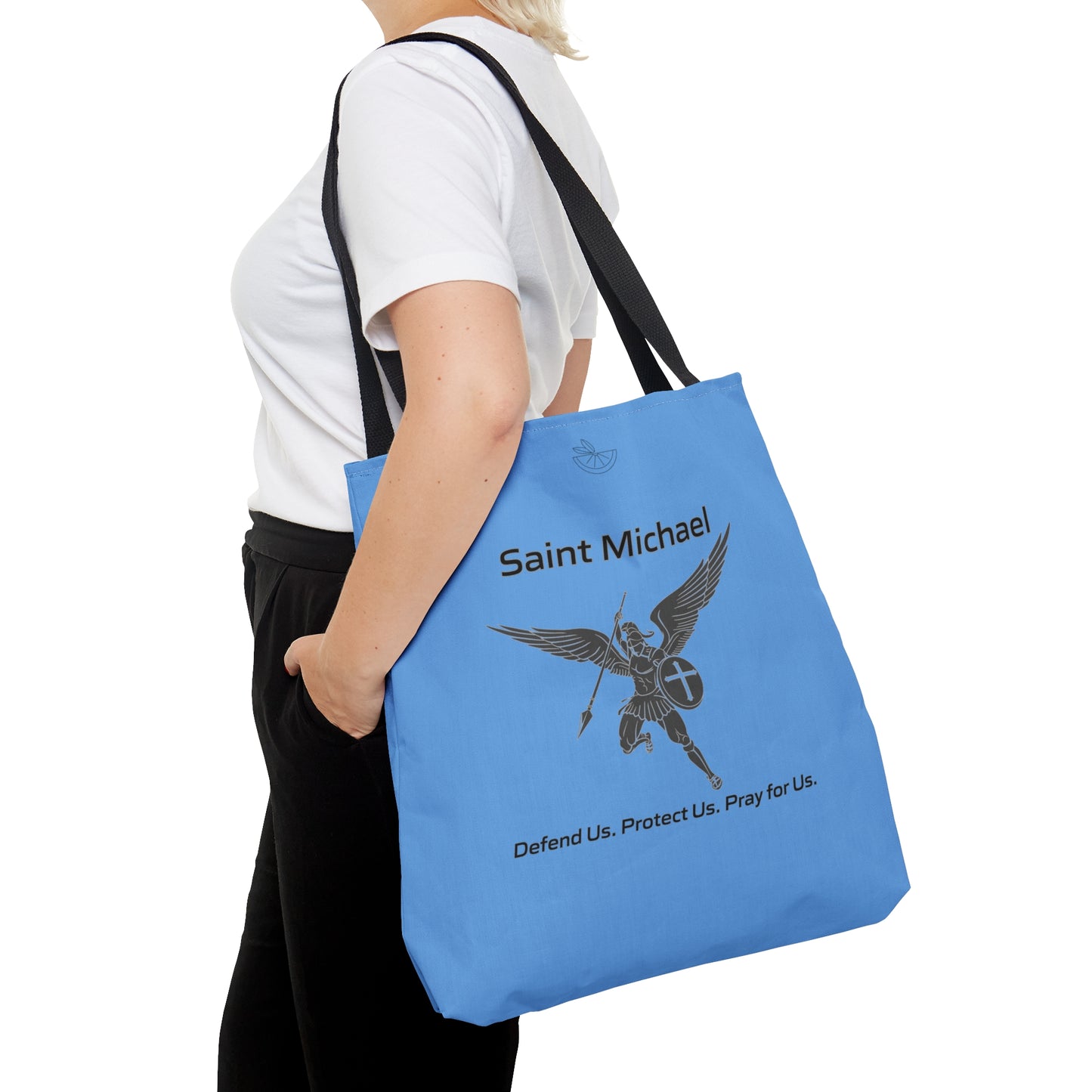 Archangel Saint Michael Tote Bag (AOP)