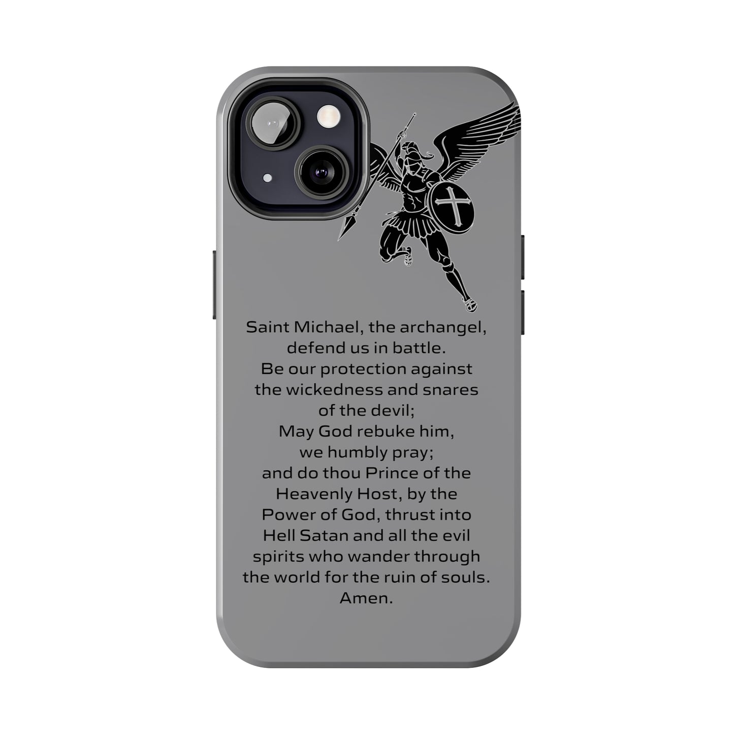 Saint Michael Art Design Tough Phone Cases