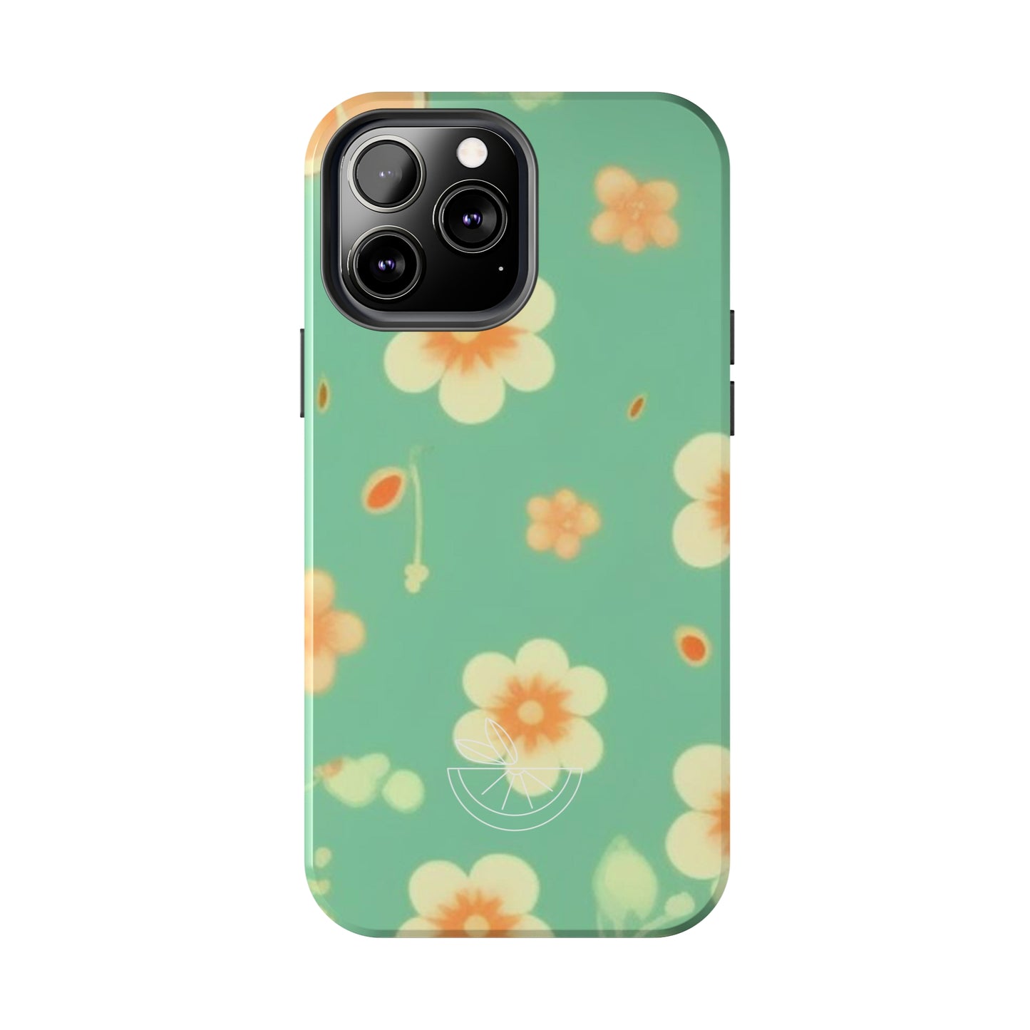 Vintage Coral flowers Tough Phone Cases