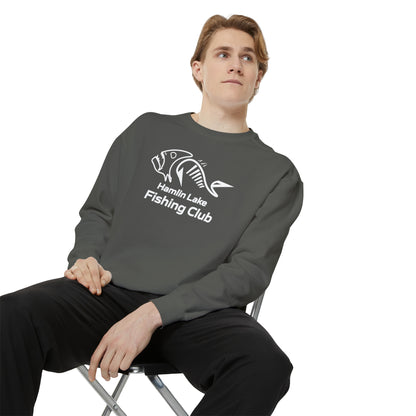 FCF Co. Hamlin Lake Fishing Club Unisex Garment-Dyed Sweatshirt