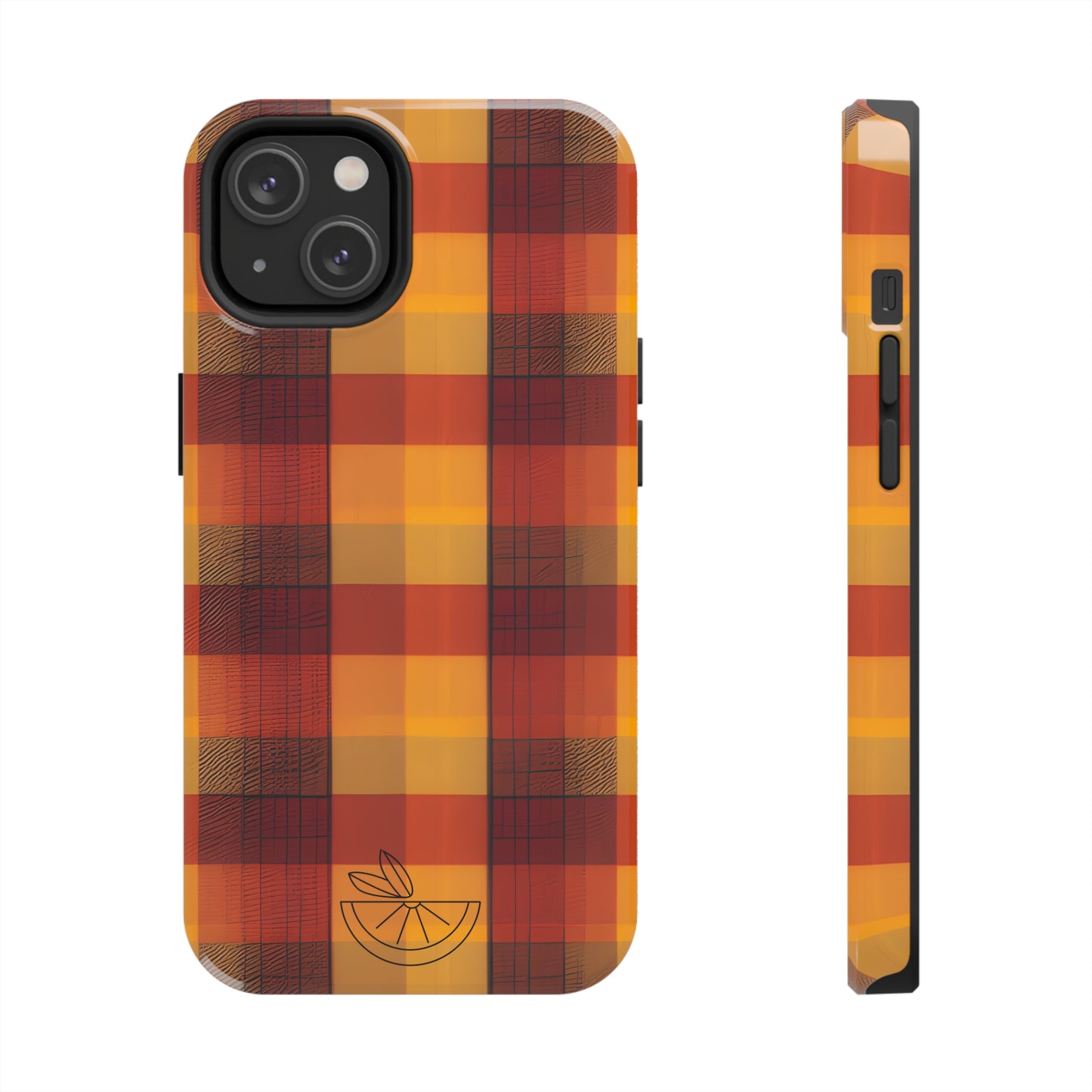 Vintage Fall Plaid HLC Tough Phone Cases